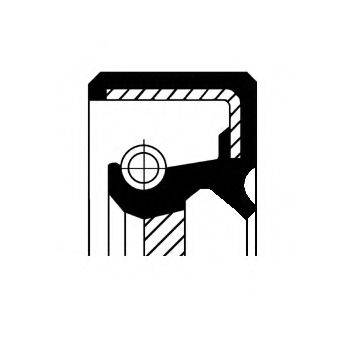 Кільце ущільнювача, ступінчаста коробка передач; Кільце ущільнювача, первинний вал CORTECO 19020128B